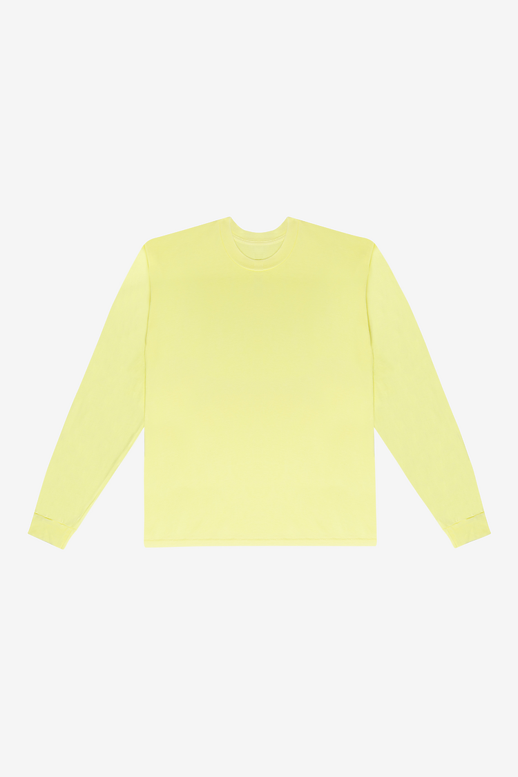 L/S Classic T-Shirt 6oz LIGHT YELLOW
