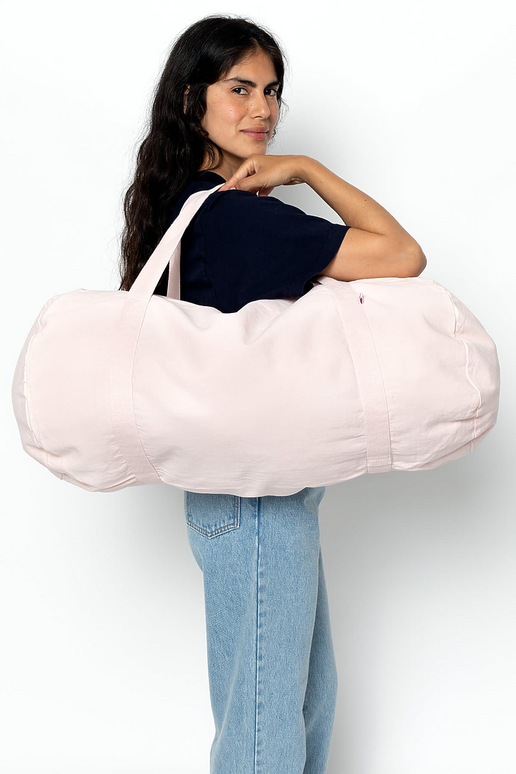 BULL DENIM WEEKENDER BAG LIGHT PINK