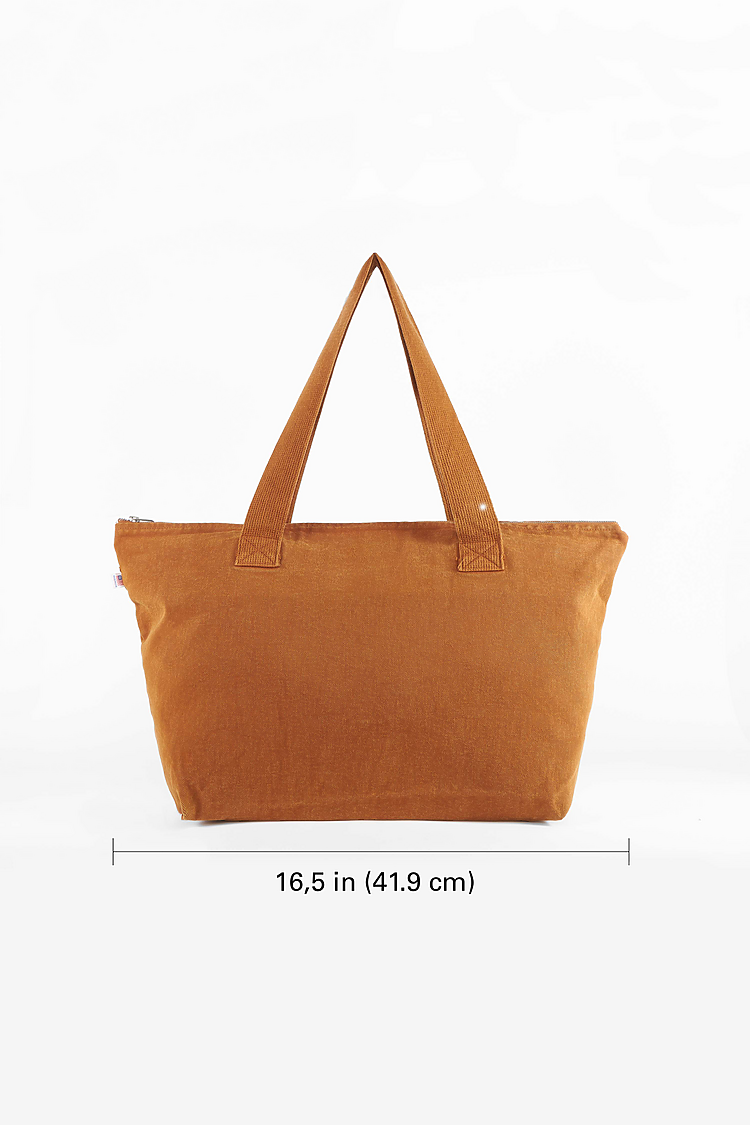 Carry All Zip Tote Bag GINGER