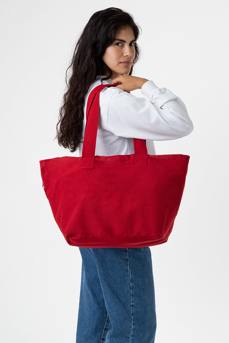 Essential Tote Dark Red