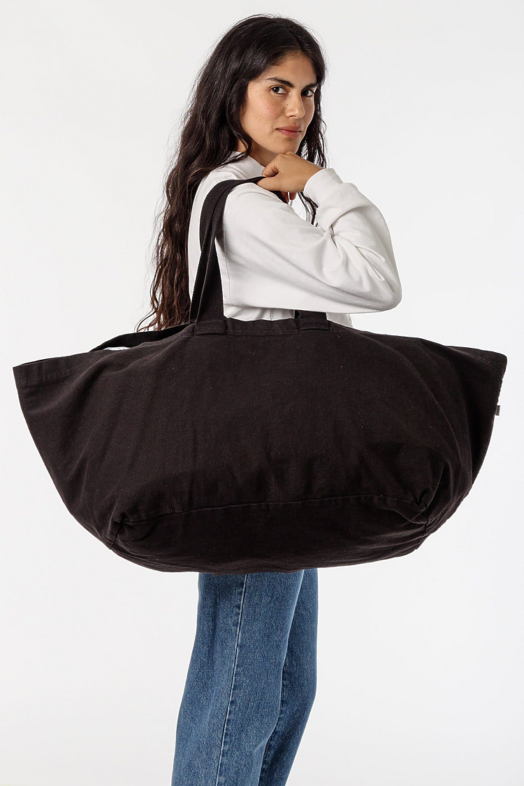 Oversize Bull Denim Bag Black