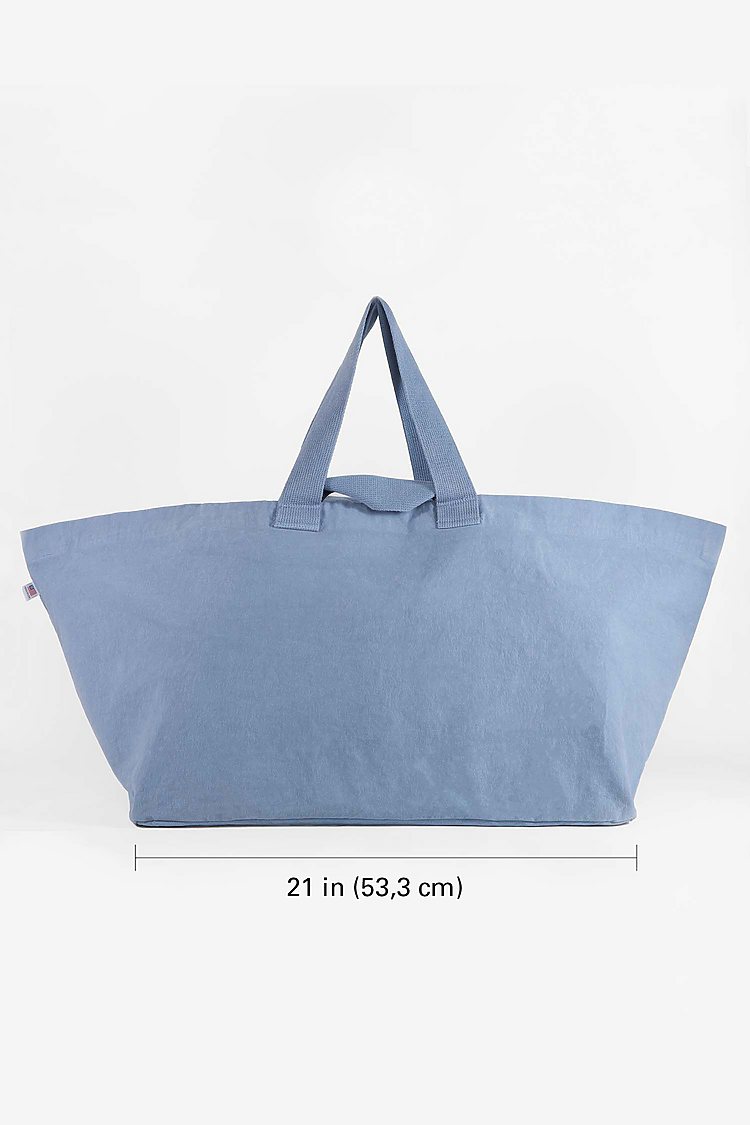 Oversize Bull Denim Bag CLEAR BLUE