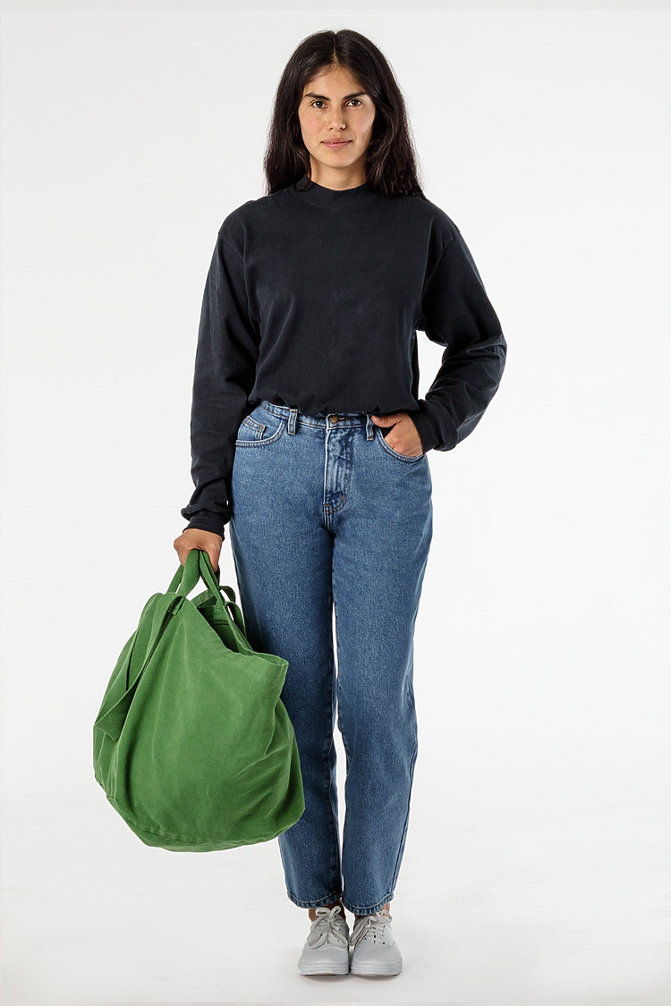 Oversize Bull Denim Bag VINTAGE GREEN
