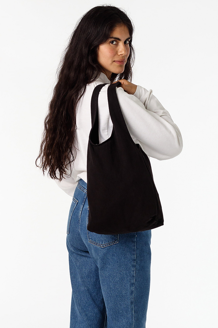 Bull Denim Shopping Bag Black