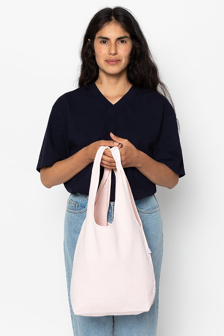 Bull Denim Shopping Bag LIGHT PINK