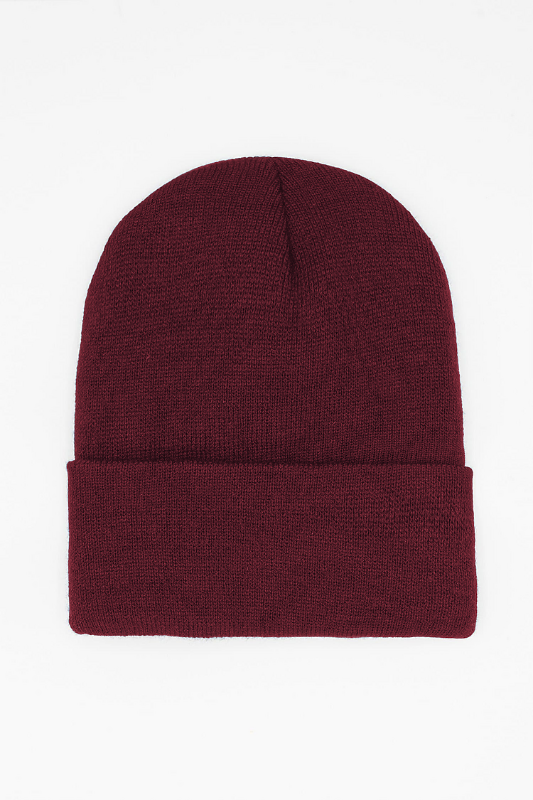 Classic Cuff Beanie BURGUNDY