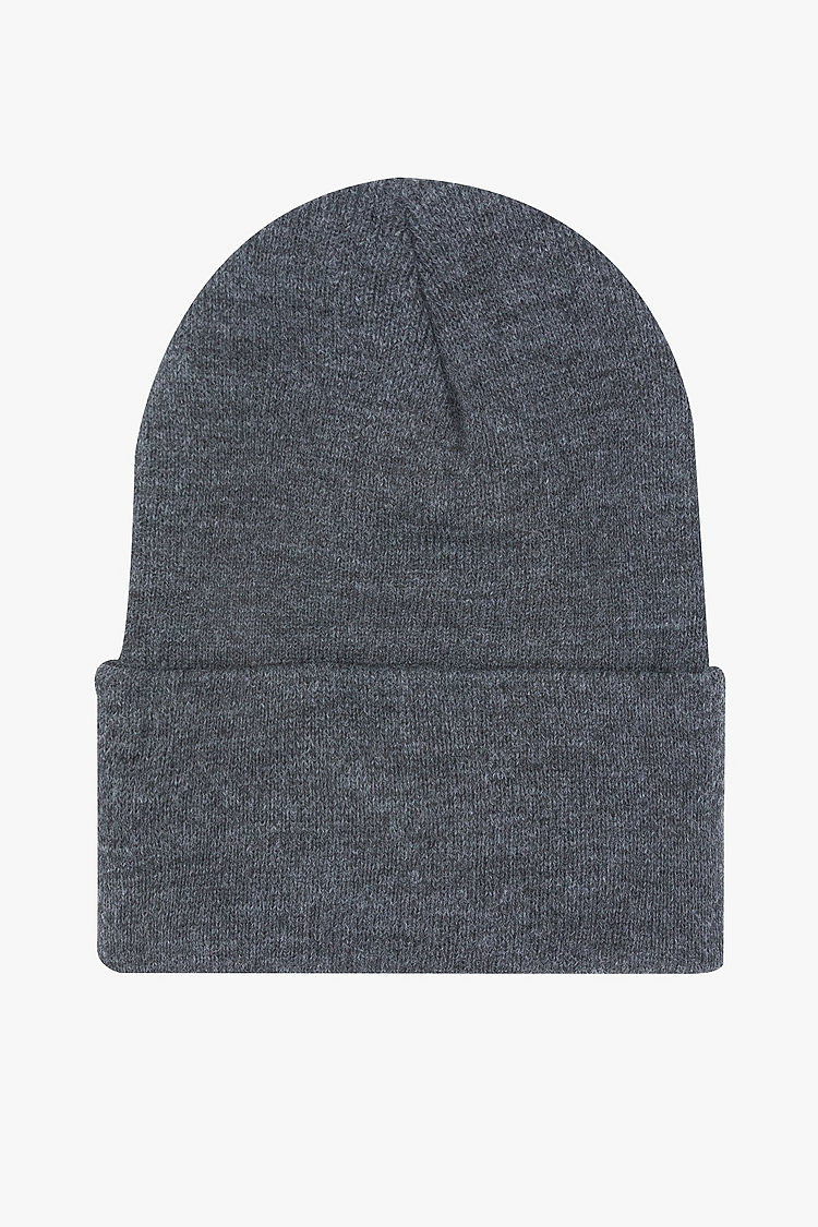 Classic Cuff Beanie DARK GREY
