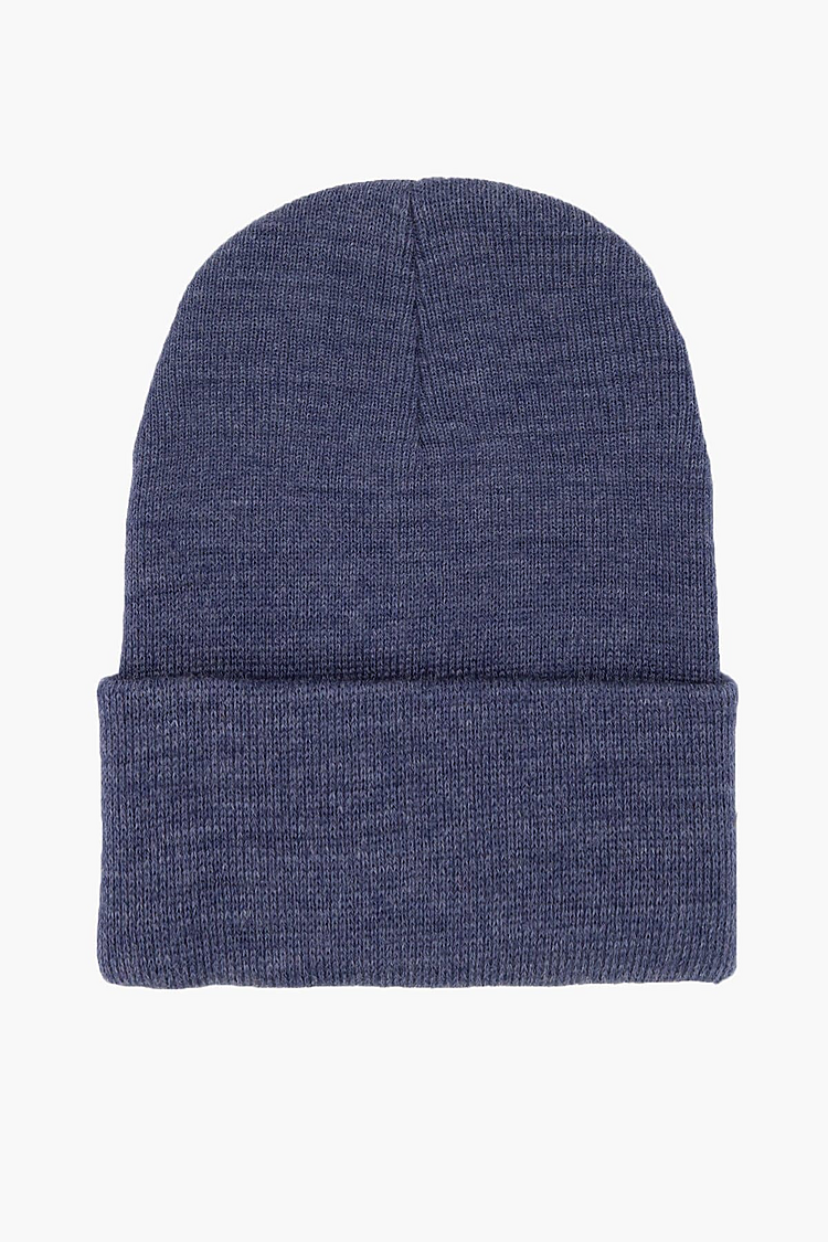Classic Cuff Beanie Denim Heather
