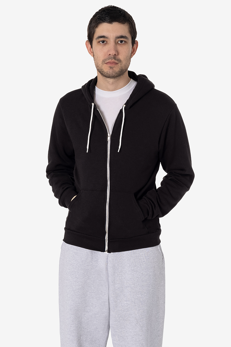 Flex Fleece Zip Up Hoodie BLACK