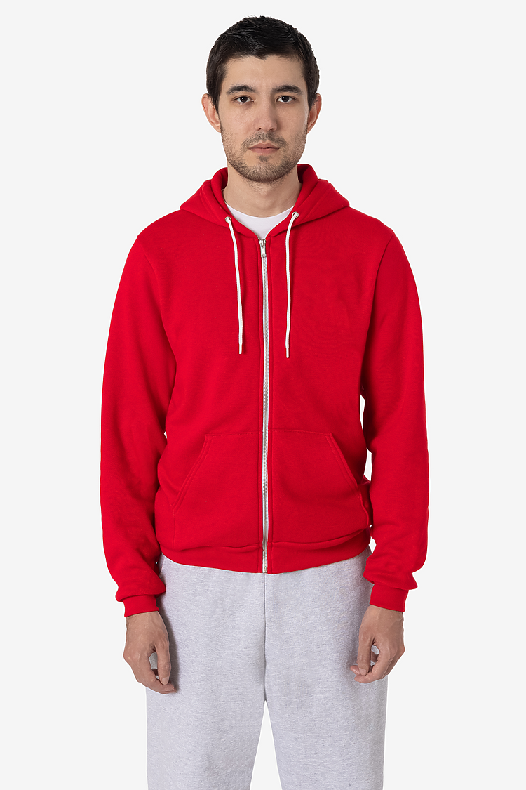 Flex Fleece Zip Up Hoodie RED