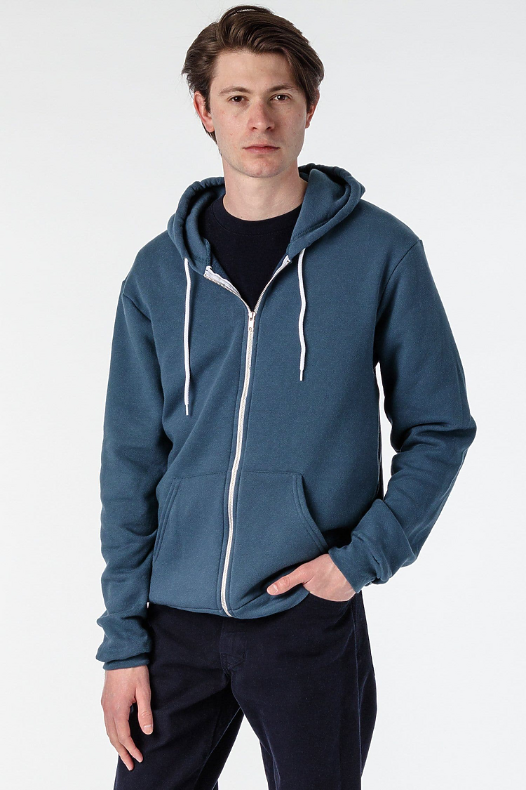 Flex Fleece Zip Up Hoodie SEA BLUE