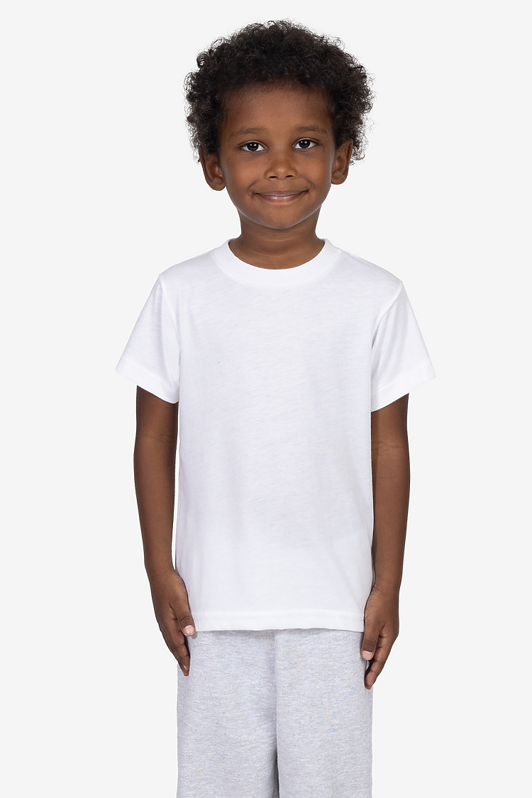 Toddler Ply Ctn S/S T WHITE