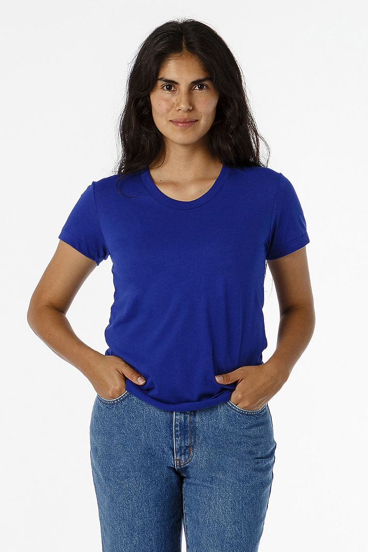 S/S  Cotton-Poly Tee 3.8 oz LAPIS BLUE