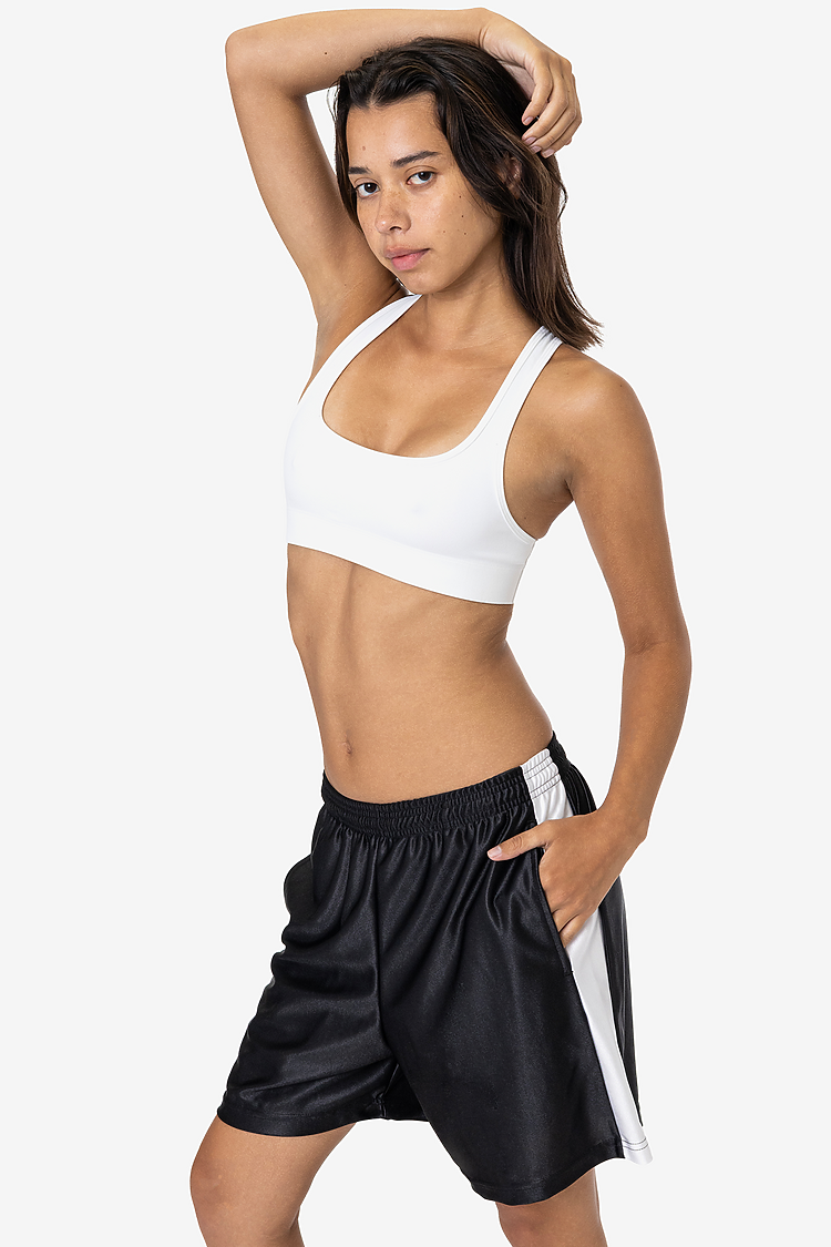 Heavy Dazzle Side Stripe Short Black/White