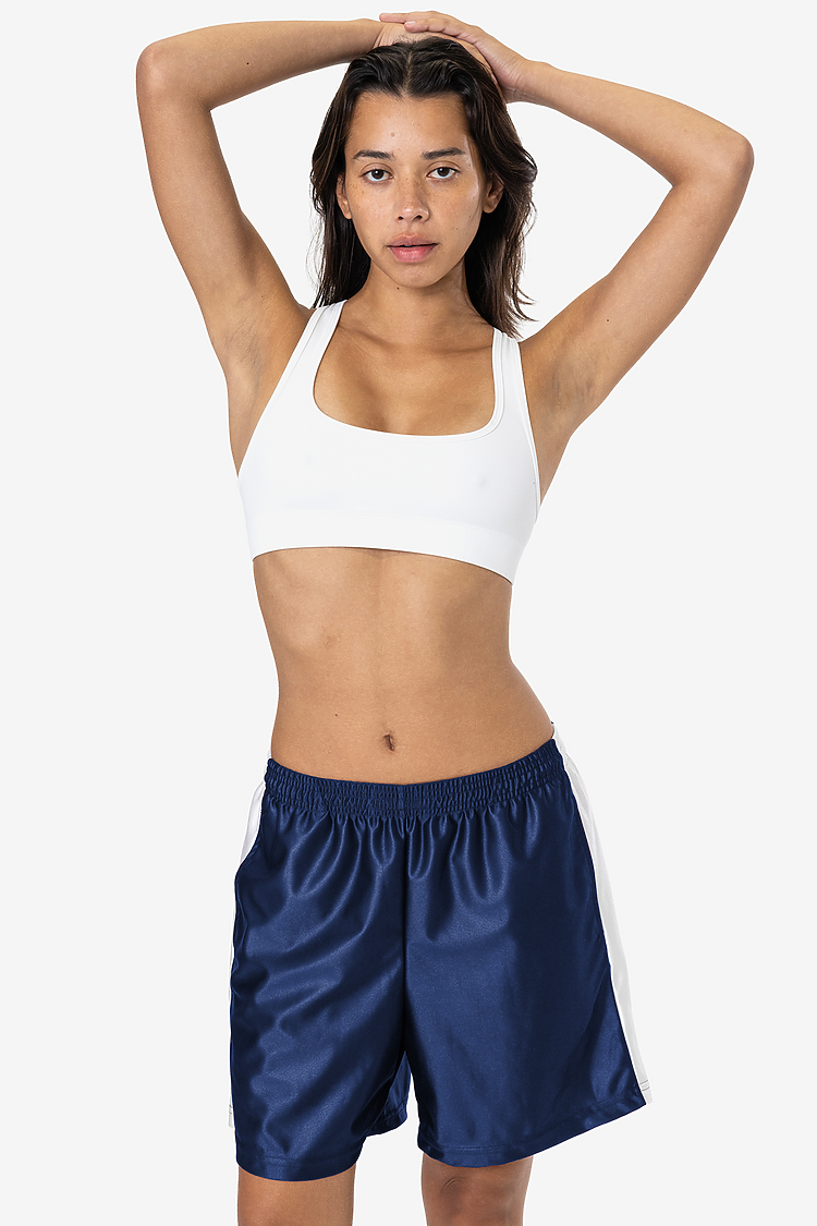 Heavy Dazzle Side Stripe Short Navy/White