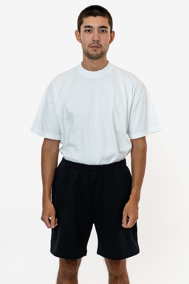 Heavy Fleece Mid Short Black