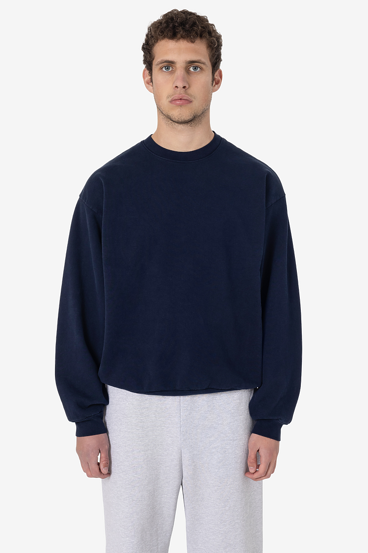 L/S Heavy Fleece PO Crew 14 oz NAVY