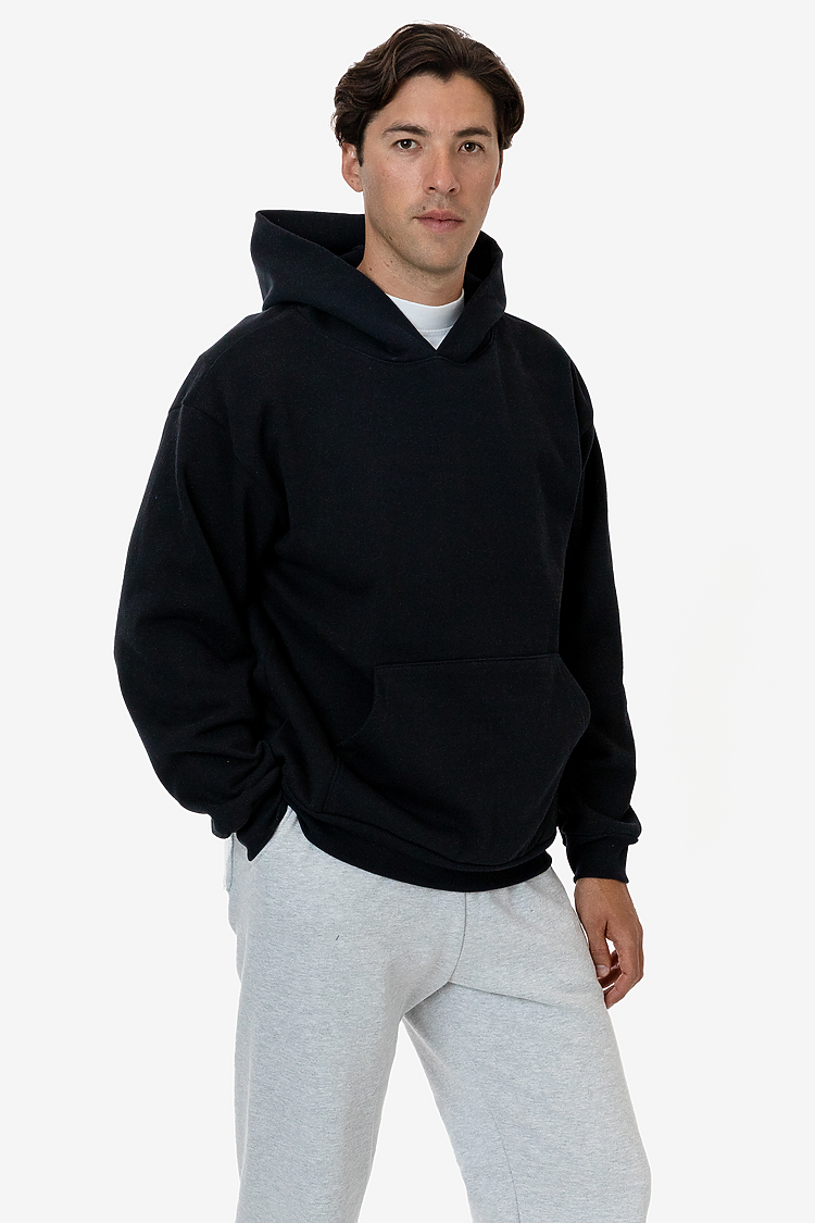 L/S HEAVY FLEECE HOOD PO 14 OZ Black