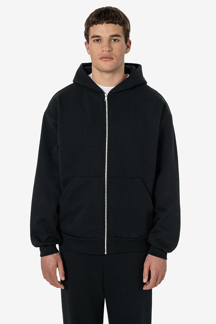 L/S Heavy Fleece Zip Up 14 oz NAVY