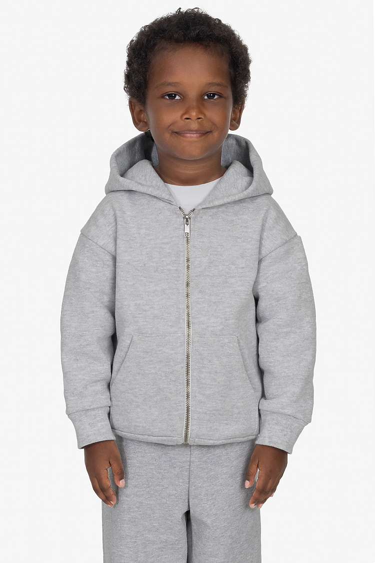 Kids 14oz HF Zip-Up Hoodie ASH
