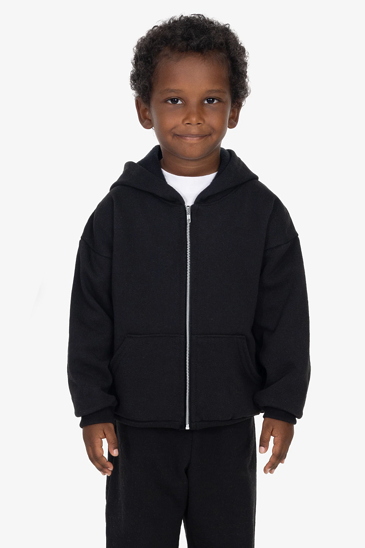 Kids 14oz HF Zip-Up Hoodie Black