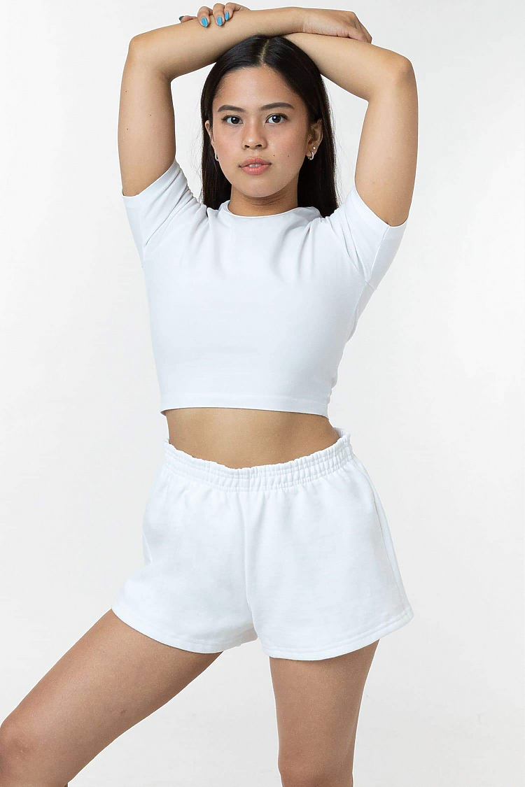 Womens Short White