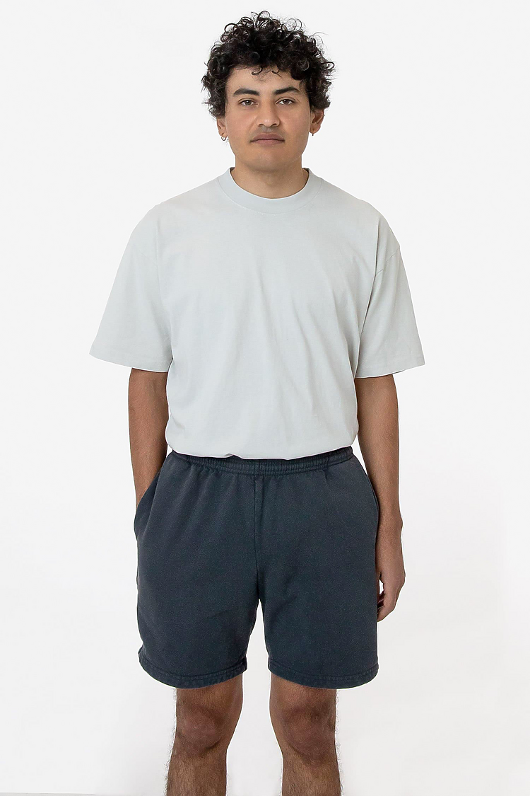 Heavy Fleece Mid Short DOLPHIN BLUE