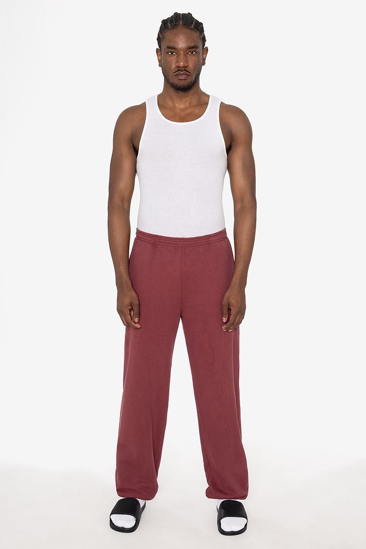 Heavy Fleece Sweatpant 14oz BURGUNDY