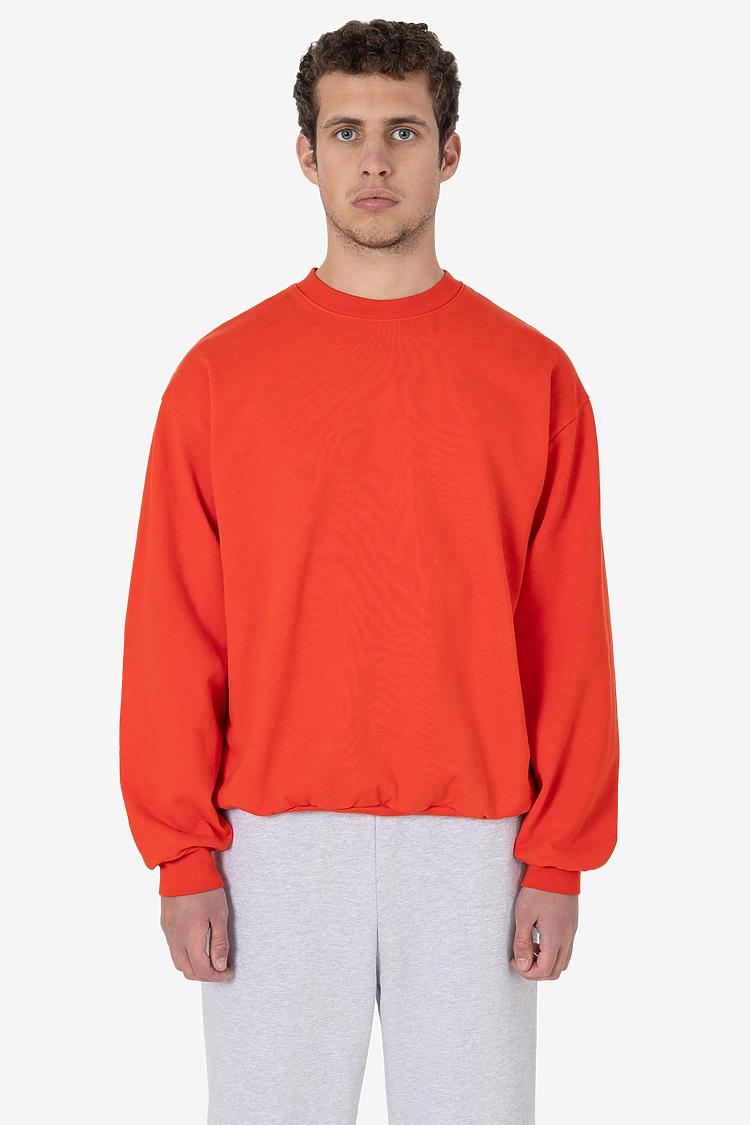 14oz L/S Heavy Fleece Pullover BRIGHT ORANGE