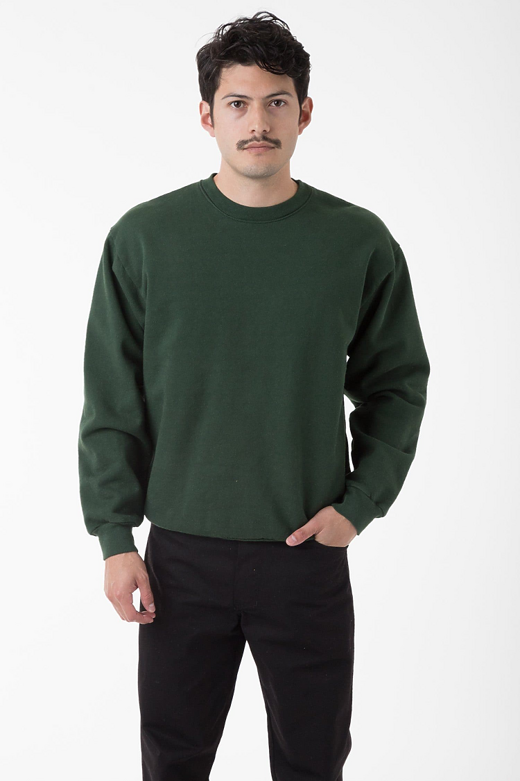L/S Heavy Fleece PO Crew 14 oz IVY