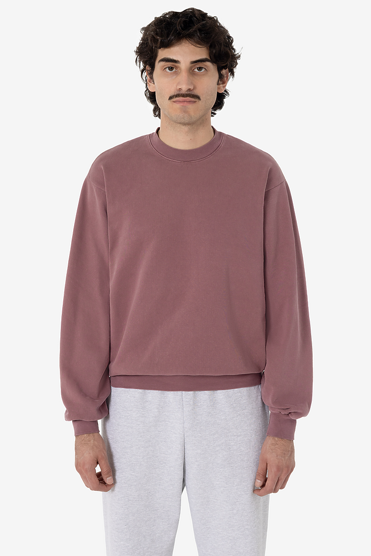 14oz L/S Heavy Fleece Pullover MAUVE
