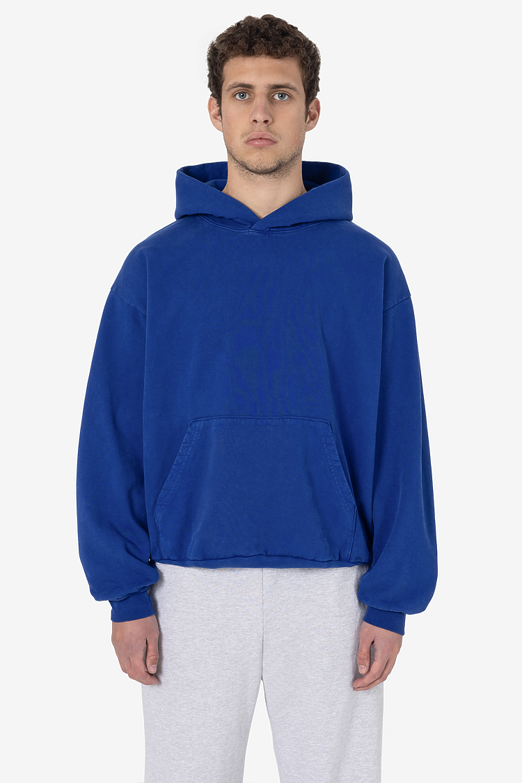 L/S Heavy Fleece Hood PO 14 oz COBALT BLUE
