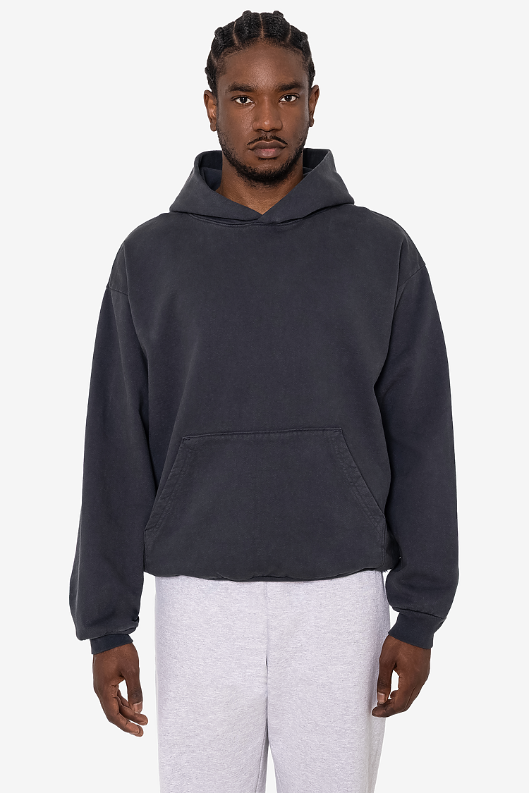 L/S Heavy Fleece Hood PO 14 oz DOLPHIN BLUE
