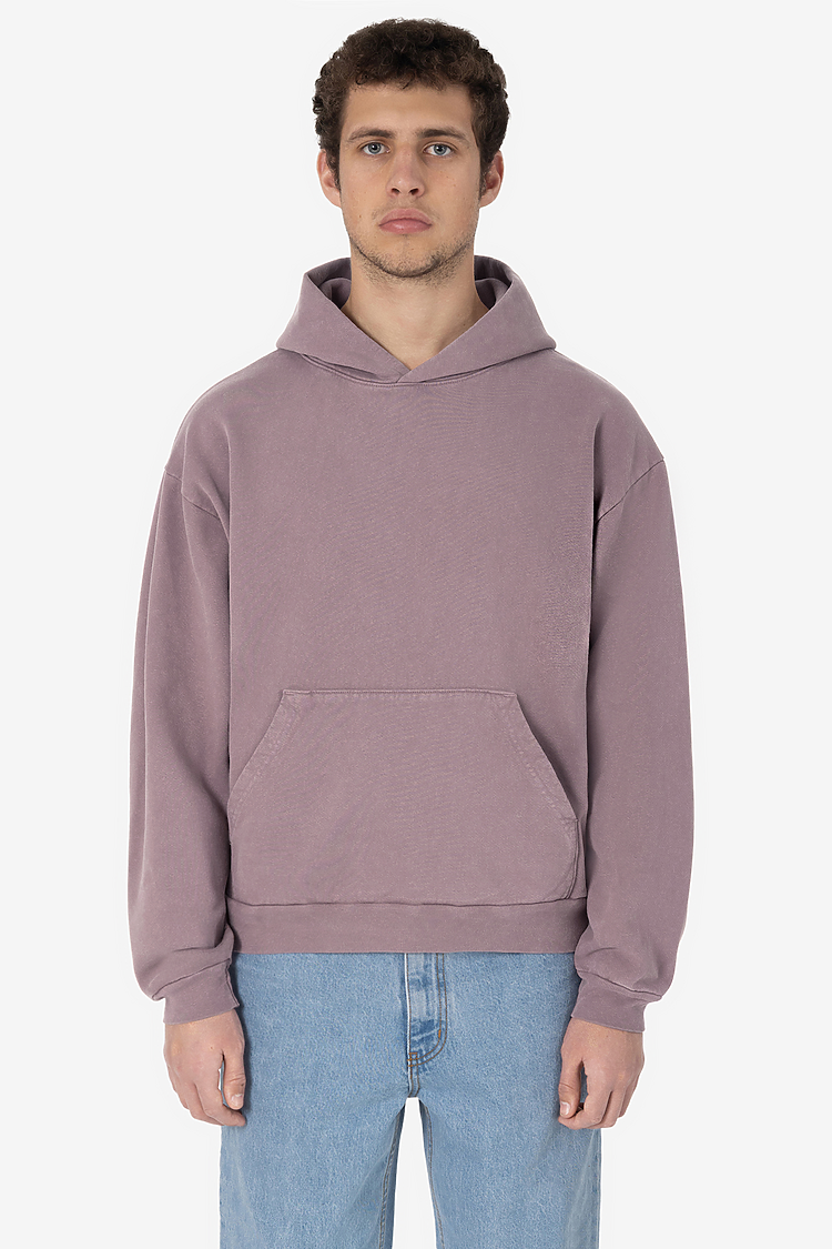 L/S Heavy Fleece Hood PO 14 oz Mauve