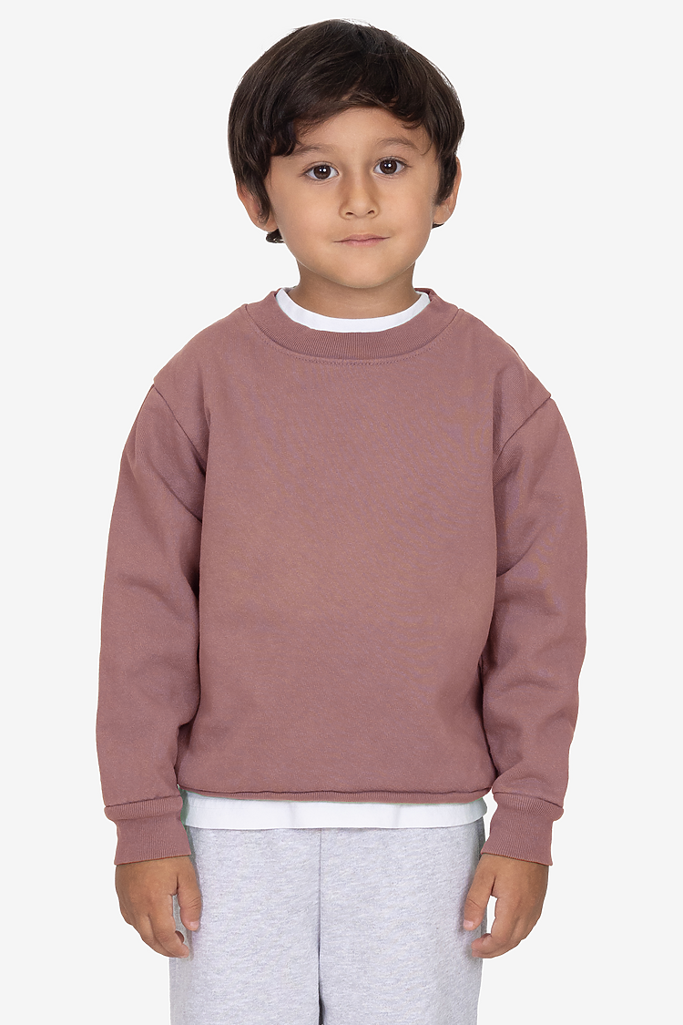 Kids Heavy Fleece Crewneck MAUVE