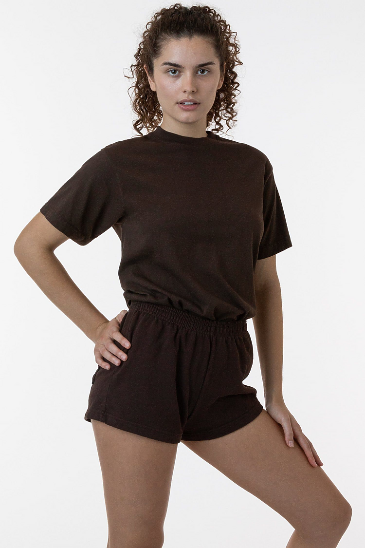 Garment Dye Heavy Fleece Short CHOCOLATE