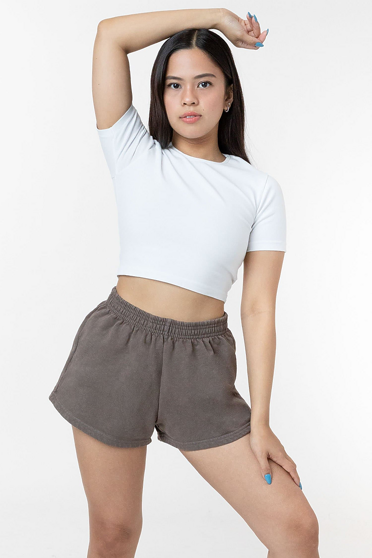Garment Dye Heavy Fleece Short Falcon