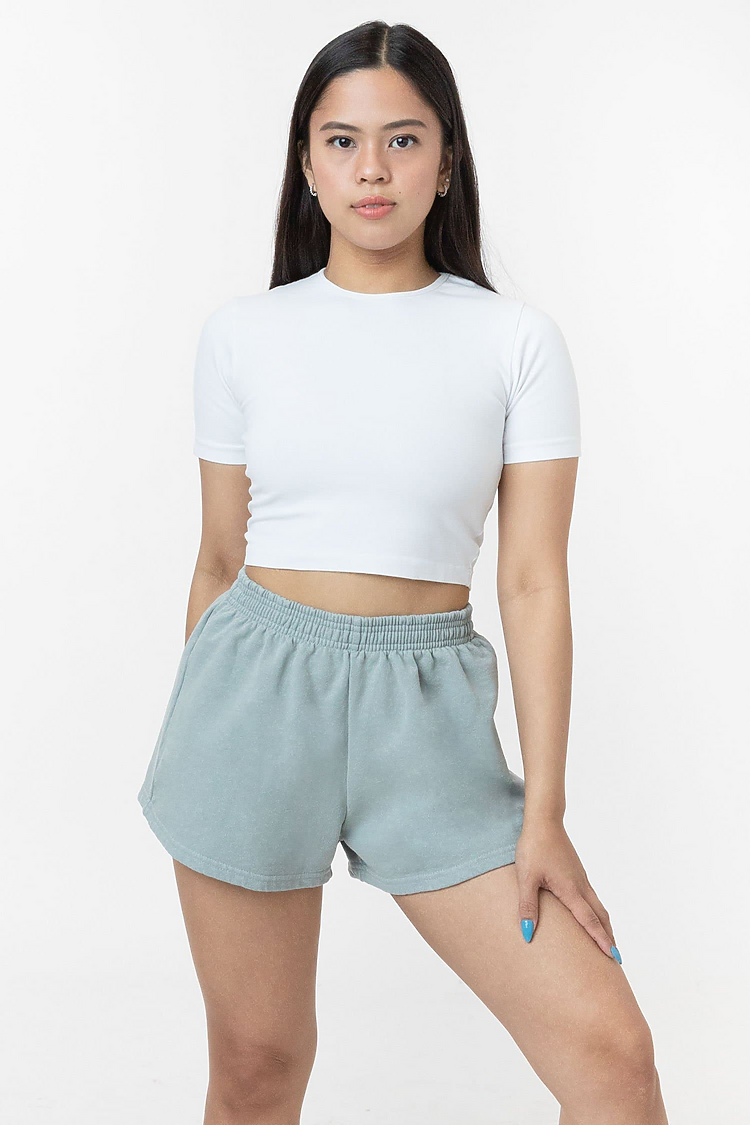 Garment Dye Heavy Fleece Short SAGE