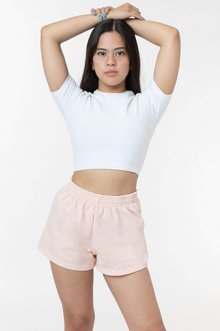 Garment Dye Heavy Fleece Short SEASHELL PINK