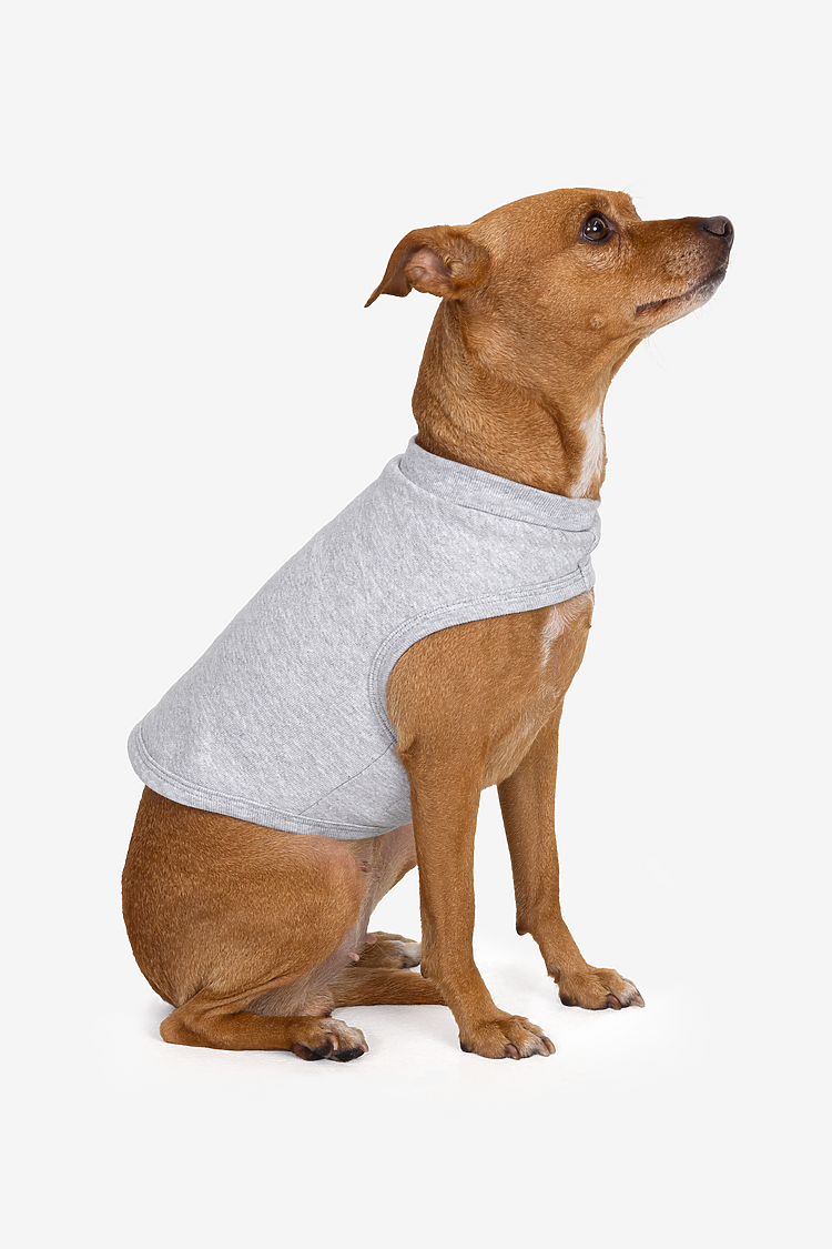 Heavy Fleece Fleece Dog Vest ASH