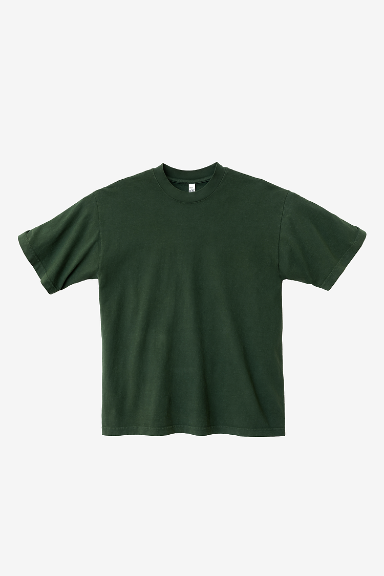 S/S Grmnt Dye Crew Neck 6.5oz IVY