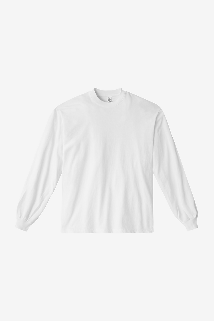 L/S T-SHIRT White
