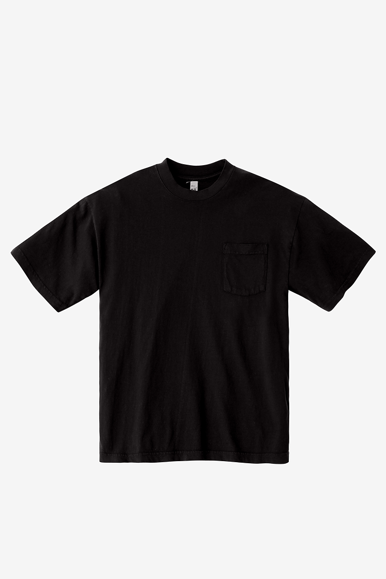 S/S Pocket Tee 6.5oz Black