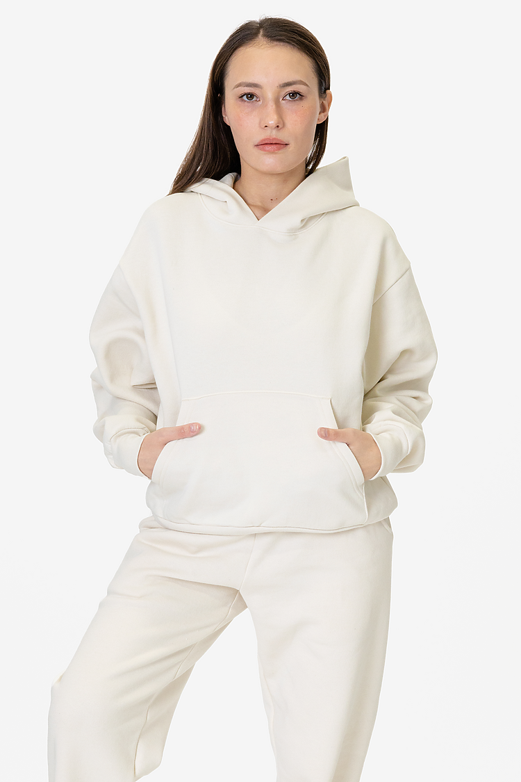10oz Fleece Wide Hoodie CREME