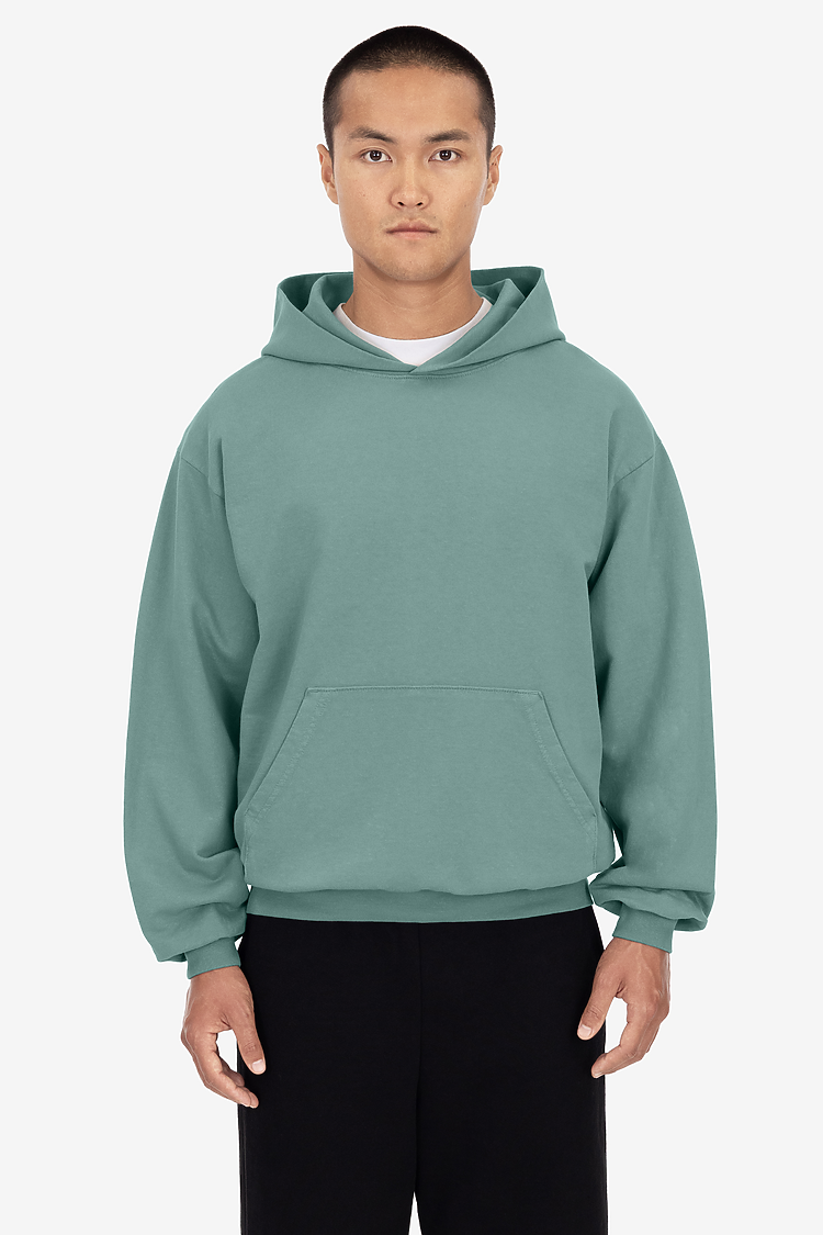MW TERRY PO HOODY 9OZ Atlantic Green