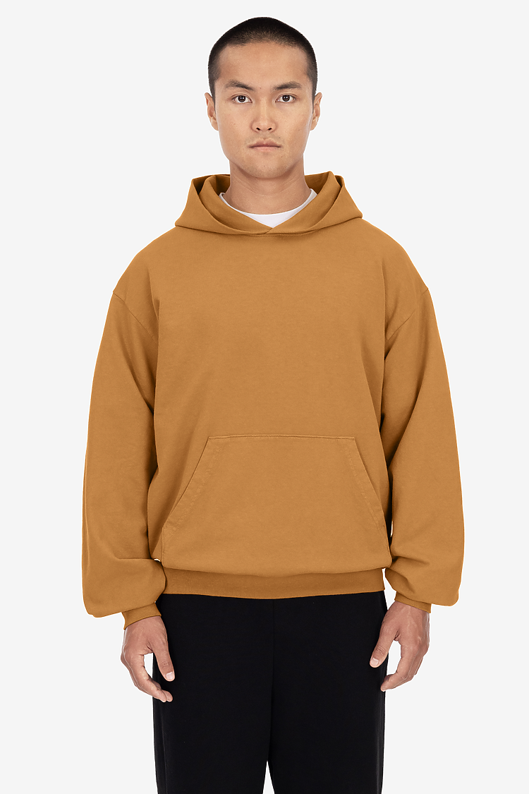 MW TERRY PO HOODY 9OZ CAMEL