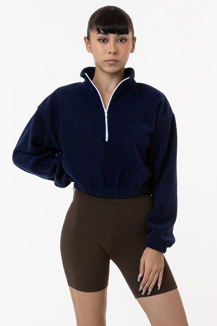 Fleece 1/4 Zip Up NAVY