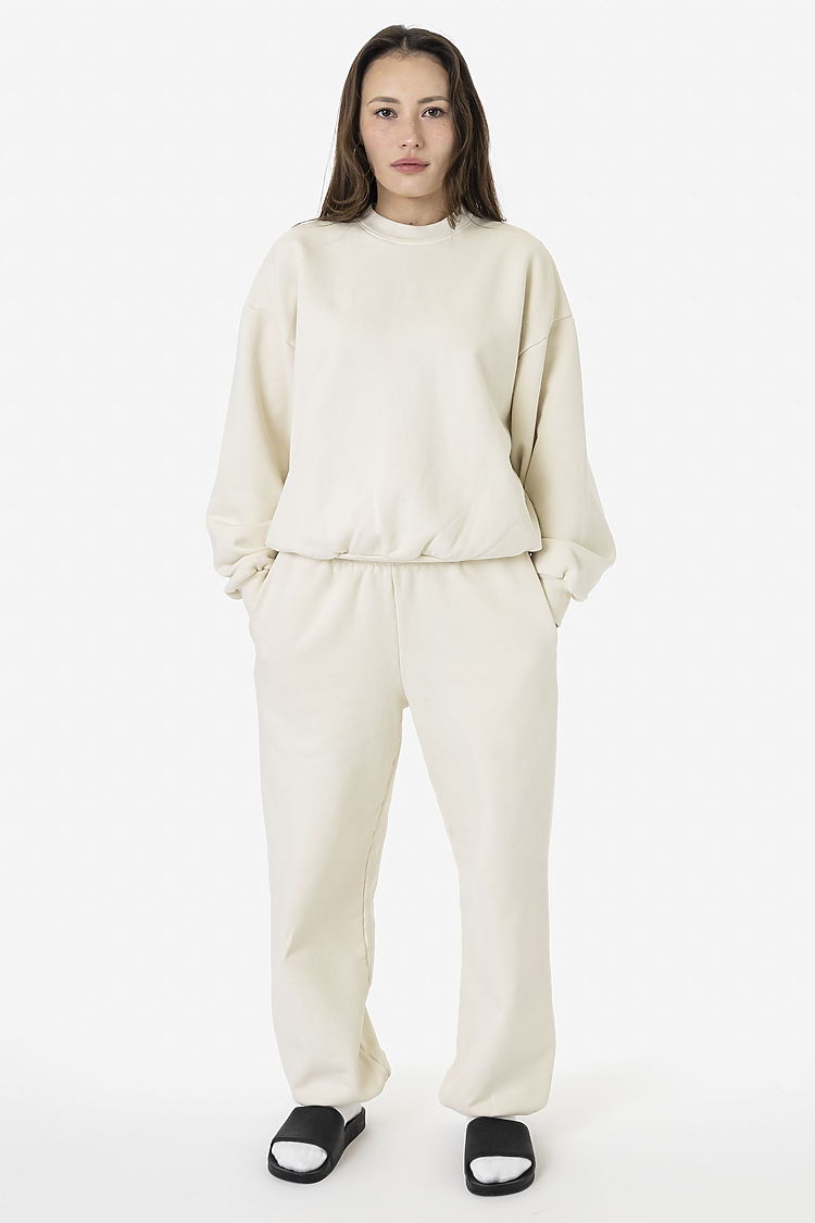 16oz. Plush Fleece Sweatpants CREME