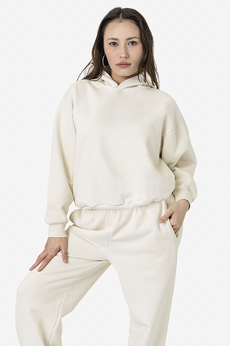16oz. Plush Fleece PO Hoodie CREME
