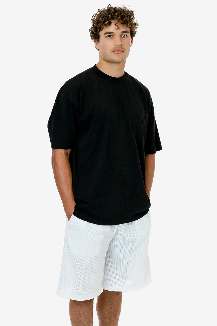 Pro Mesh Long Shorts White
